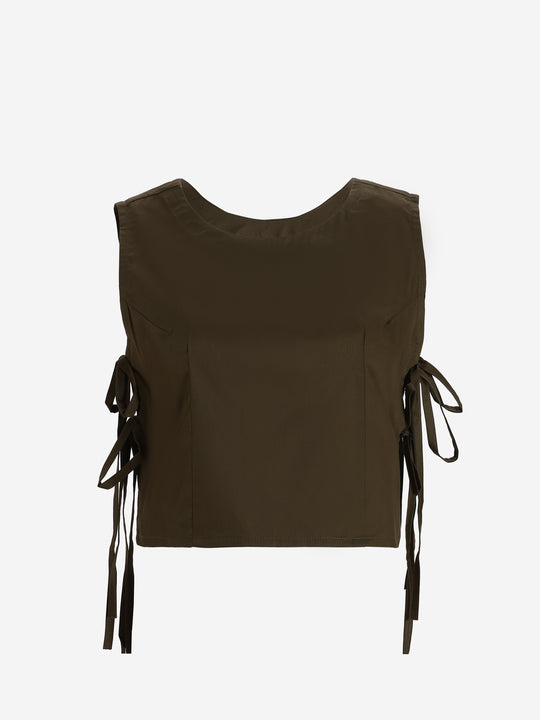 Side-Tie Knot Top