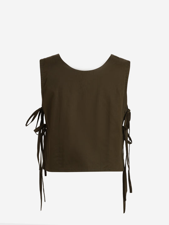 Side-Tie Knot Top