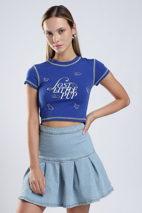 Lost Little Pup Baby Tee