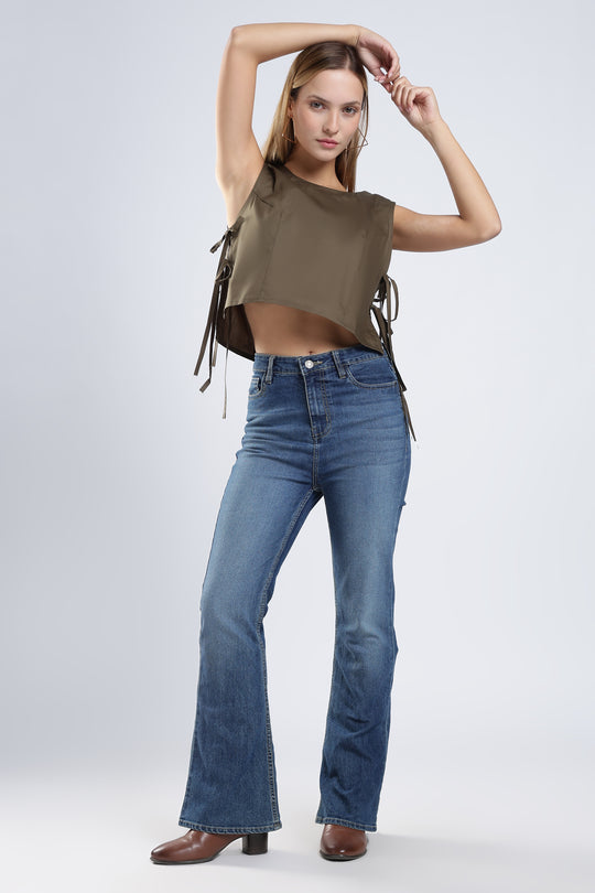 Side-Tie Knot Top