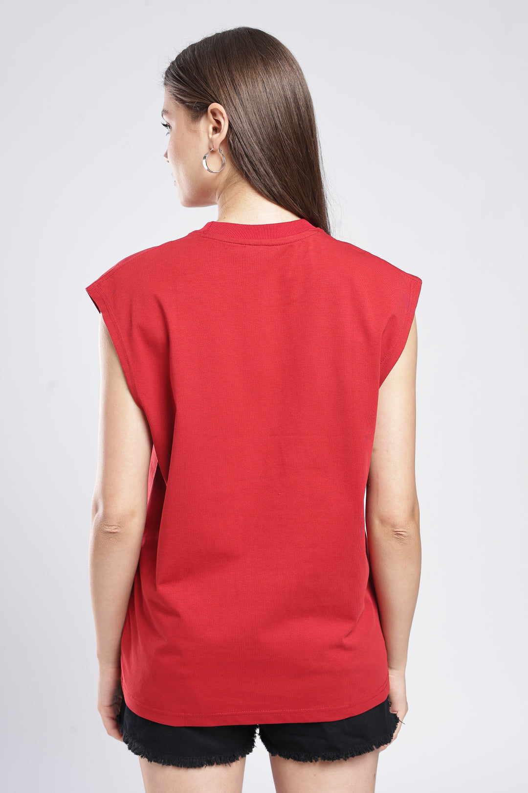 Brun Repeat Women's Oversized Tank