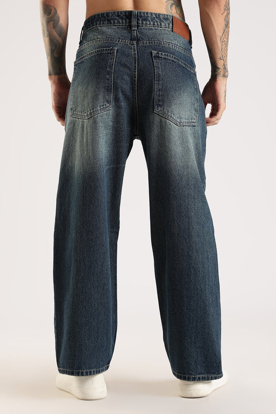 CASUAL DARK BLUE JEANS