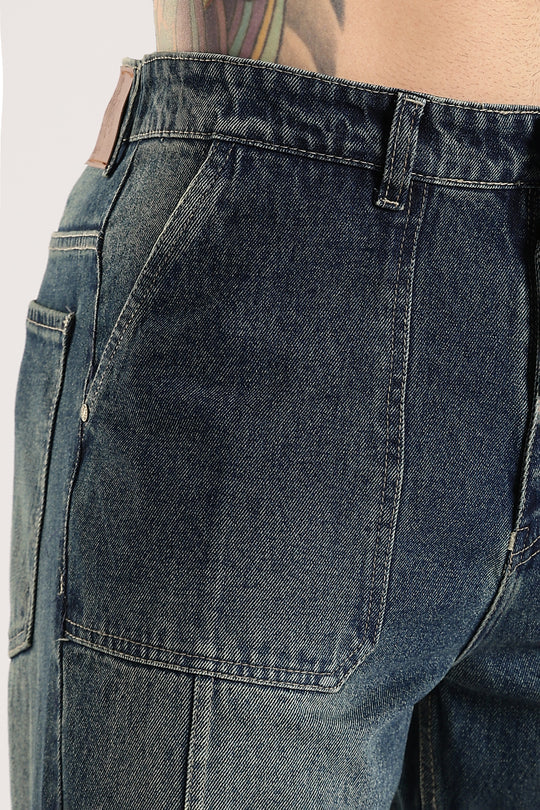 CASUAL DARK BLUE JEANS