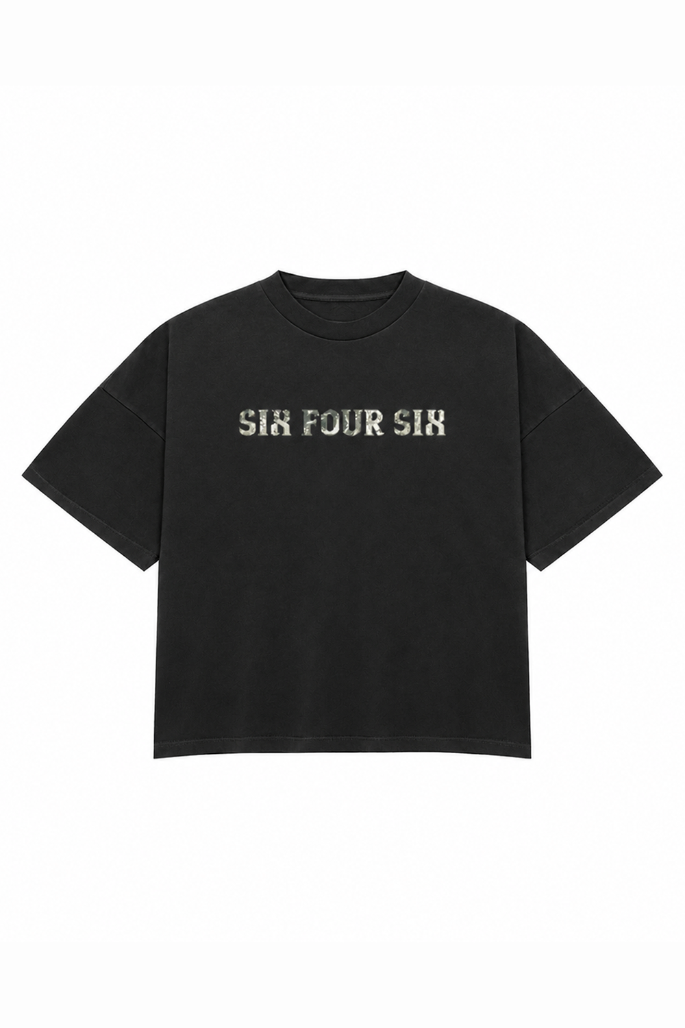 Black Flawless Oversized Unisex Tee