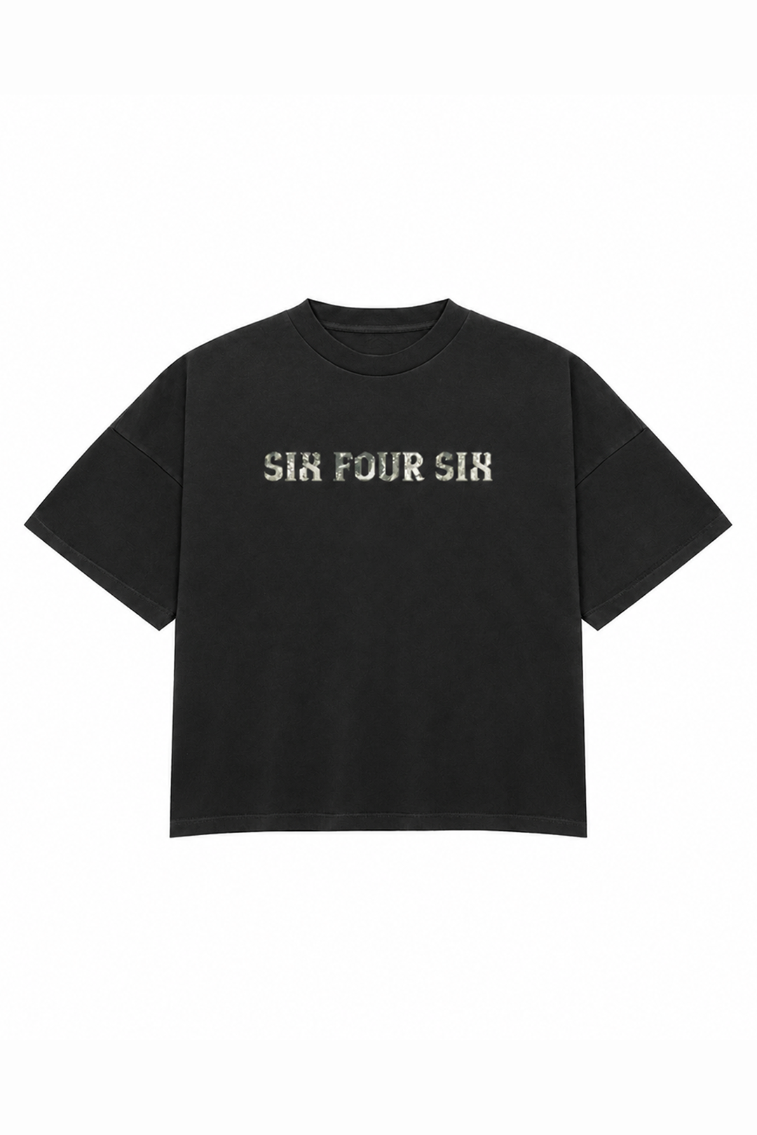 Black Flawless Oversized Unisex Tee