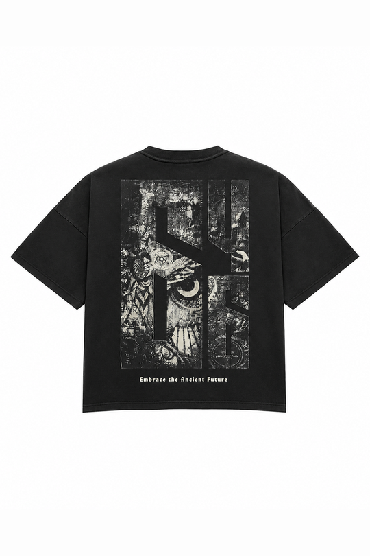 Black Flawless Oversized Unisex Tee