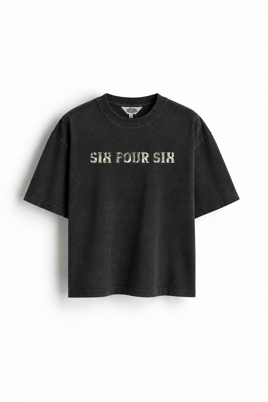 Black Flawless Oversized Unisex Tee