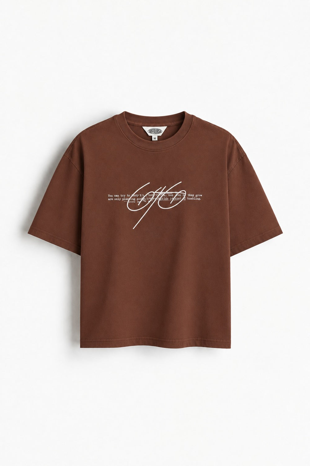 Eye of Truth Brown Tee