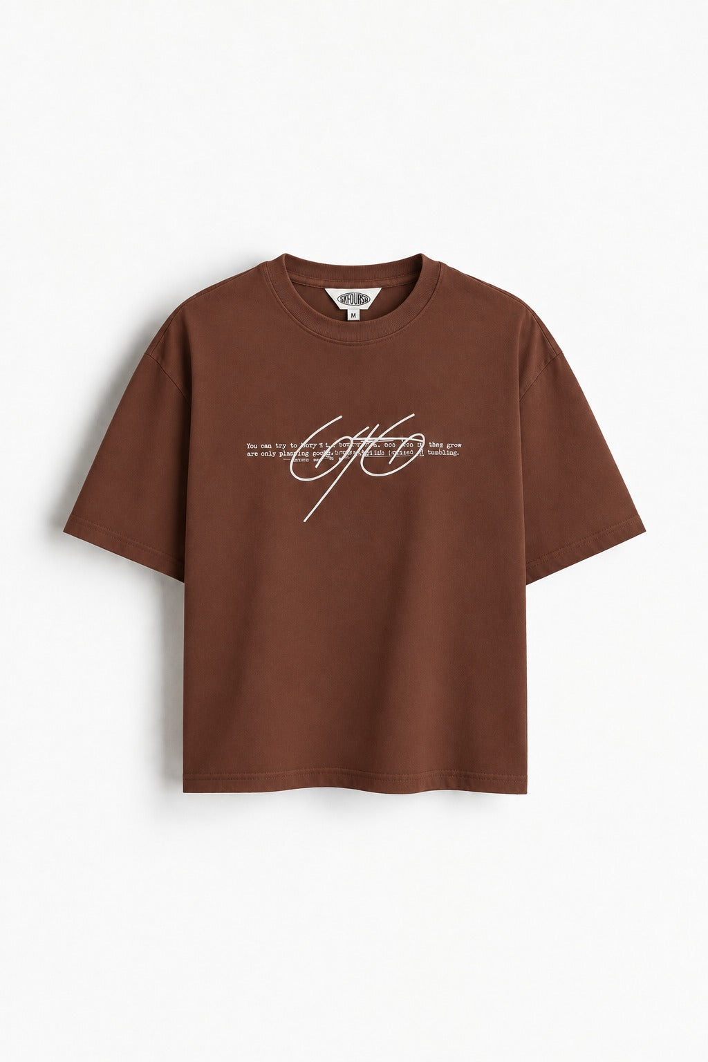 Eye of Truth Brown Tee
